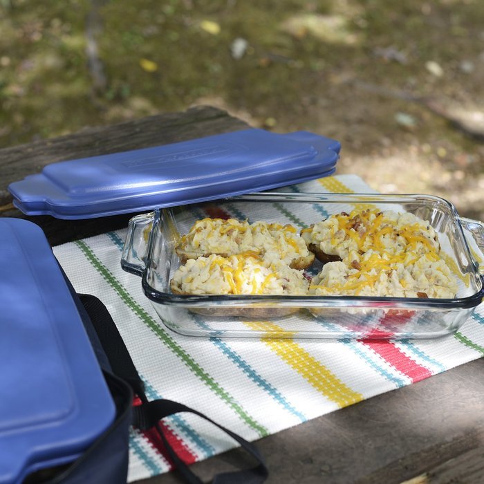 Anchor Hocking Oven Basics 6-Piece Bake-N-Take Bakeware Set N2
