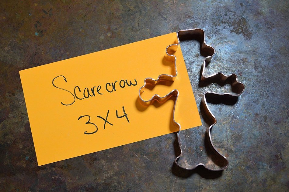 Little Scarecrow Thanksgiving Cookie Cutter N2