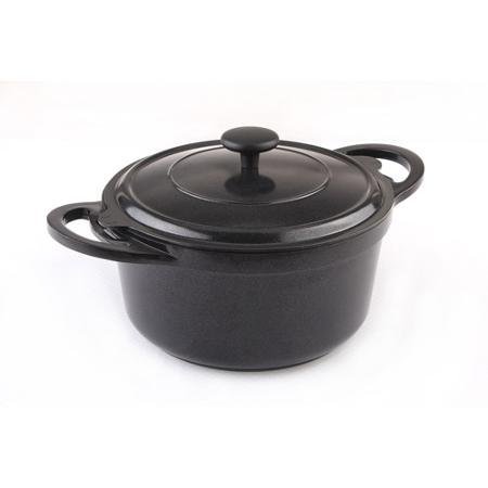 Mainstays 5-Quart Casserole with Lid, Black