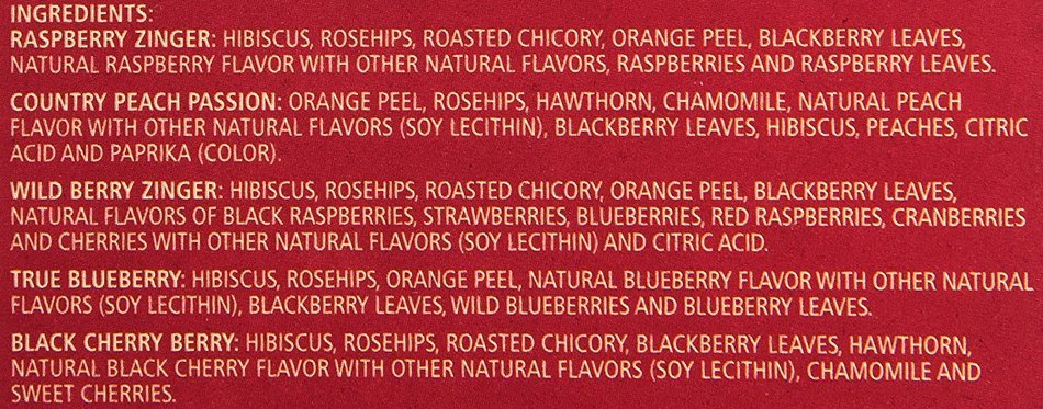 Celestial Seasonings Bengal Spice Herbal Tea, 20 Count (Pack of 6) N24