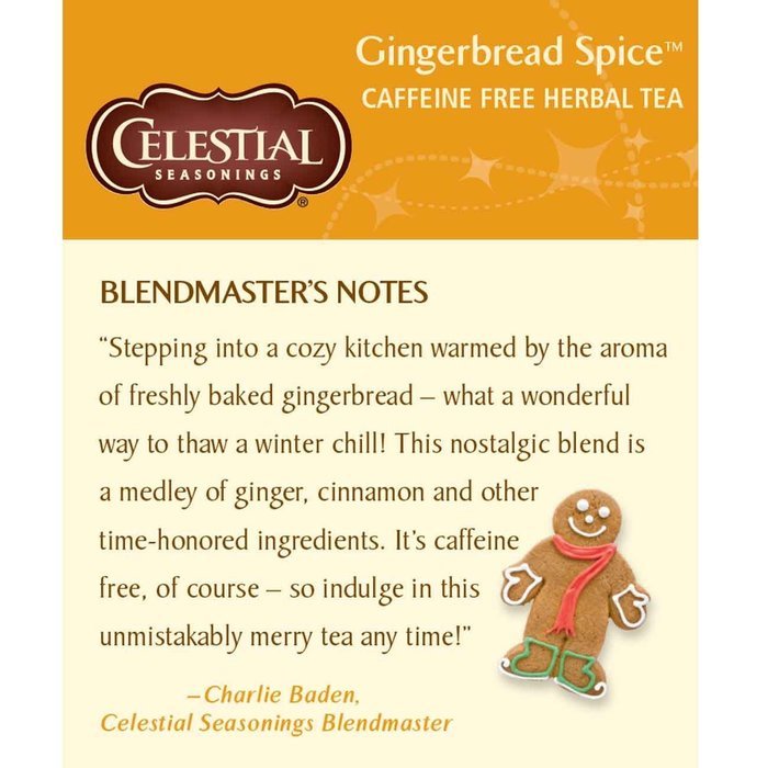 Celestial Seasonings Bengal Spice Herbal Tea, 20 Count (Pack of 6) N35