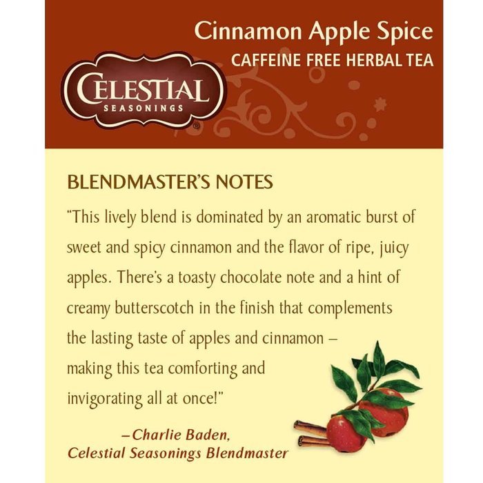 Celestial Seasonings Bengal Spice Herbal Tea, 20 Count (Pack of 6) N52
