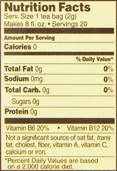 Celestial Seasonings Bengal Spice Herbal Tea, 20 Count (Pack of 6) N62
