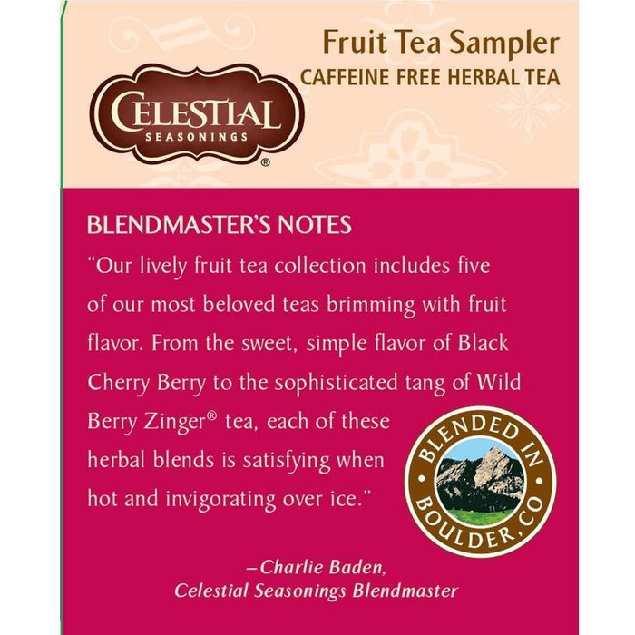 Celestial Seasonings Bengal Spice Herbal Tea, 20 Count (Pack of 6) N74