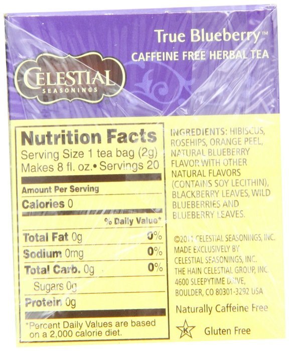 Celestial Seasonings Bengal Spice Herbal Tea, 20 Count (Pack of 6) N84
