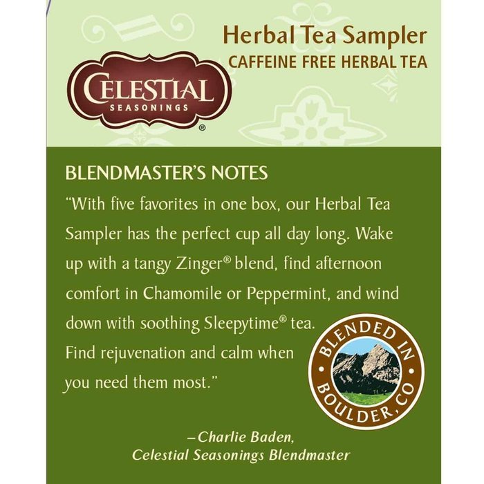 Celestial Seasonings Bengal Spice Herbal Tea, 20 Count (Pack of 6) N96