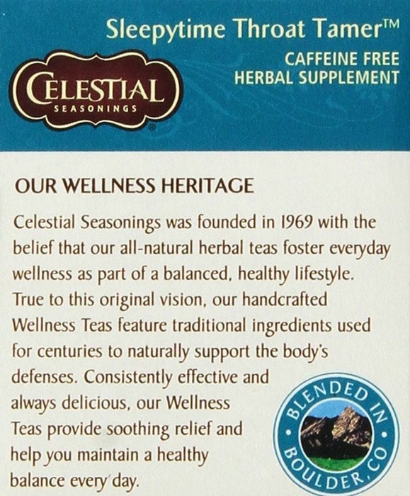 Celestial Seasonings Bengal Spice Herbal Tea, 20 Count (Pack of 6) N113