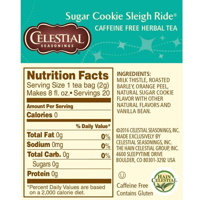 Celestial Seasonings Bengal Spice Herbal Tea, 20 Count (Pack of 6) N118