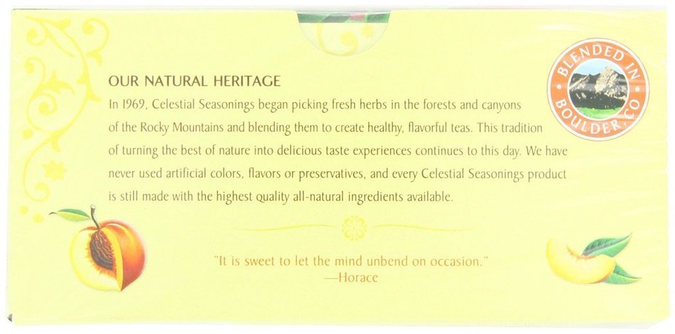 Celestial Seasonings Bengal Spice Herbal Tea, 20 Count (Pack of 6) N132