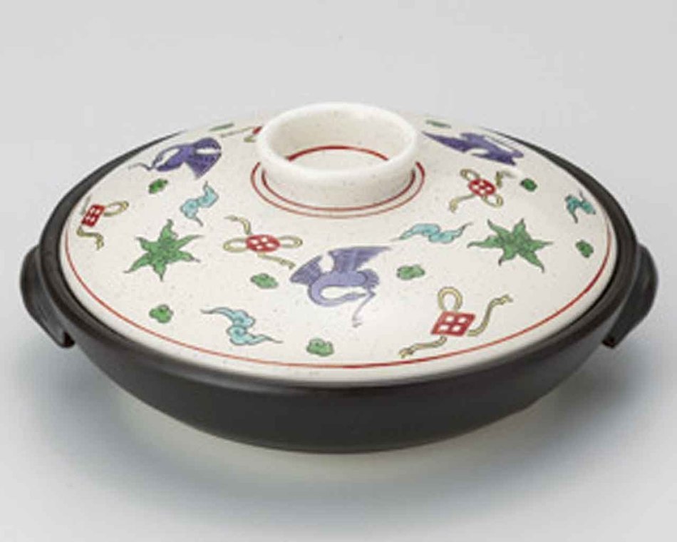 Takara for 1-2 persons 6.6inch Donabe Japanese Hot pot White Ceramic Made in Japan