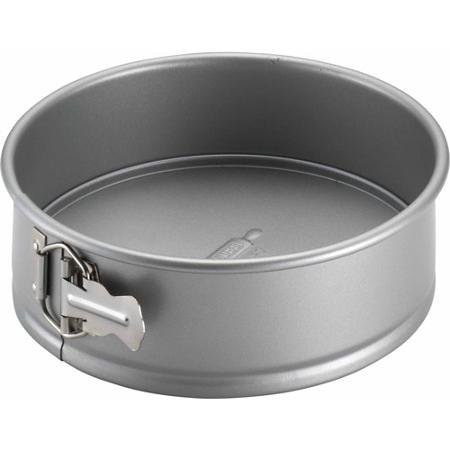 9-Inch Sturdy Carbon Steel Construction Deluxe Nonstick Bakeware Springform Pan, Gray