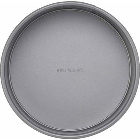 9-Inch Sturdy Carbon Steel Construction Deluxe Nonstick Bakeware Springform Pan, Gray N2