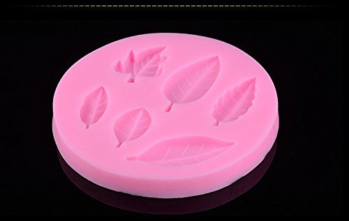 AnnyMart&reg; Leaf Silicone Clay Soap Mold Fondant Sugarcraft Chocolate Cake Decorating Mould Tools (Leaf) N3