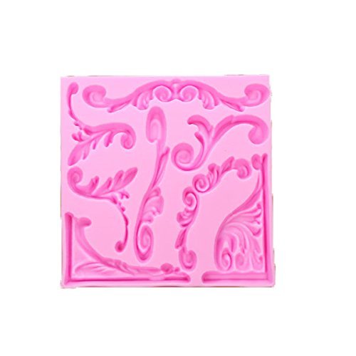 "3D Leaf Silicone Fondant Lace Mold Cake Decoarting Mould" shopping