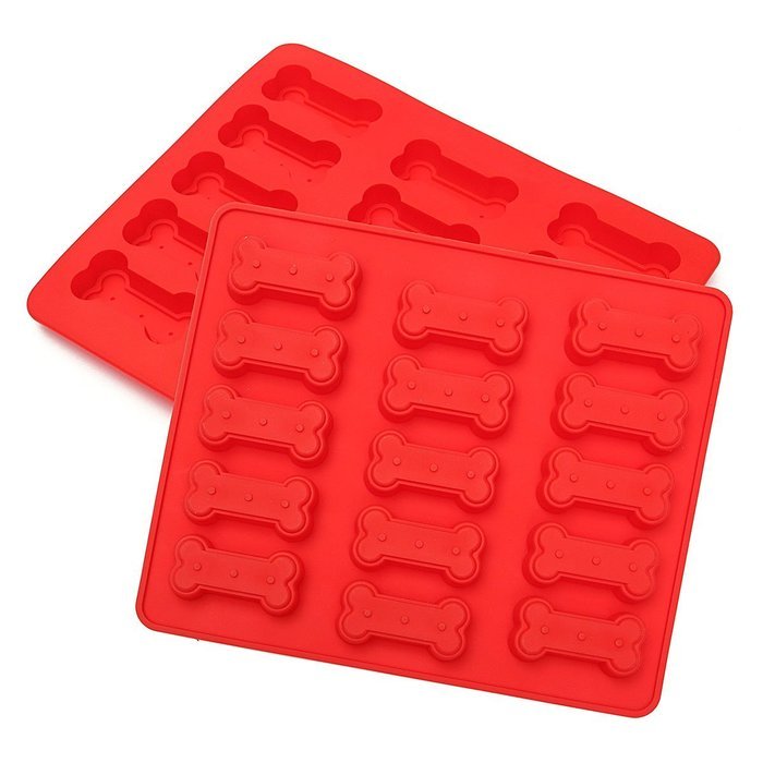 "2Pcs Flexible Silicone Footprint Bone Cake Mold Chocolate Kitchen Baking Tools" shopping N2
