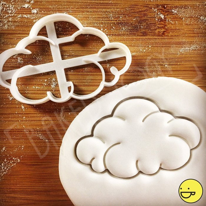 Fluffy Cloud Cookie Cutter