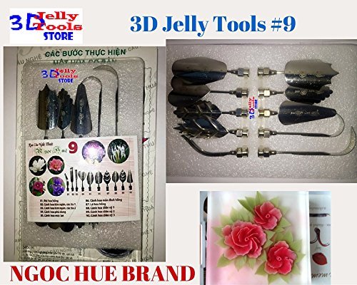 3d Gelatin Art Tools - Type 9 - 3d Jelly Cake Tools - 10 Pcs/set