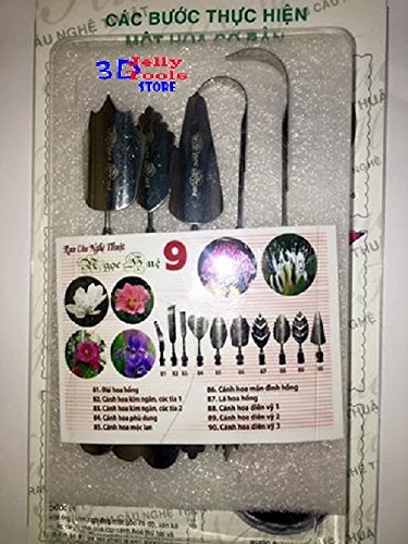 3d Gelatin Art Tools - Type 9 - 3d Jelly Cake Tools - 10 Pcs/set N2