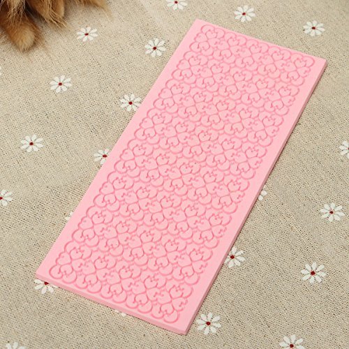 "Silicone Lace Mold Fondant Embossed Mold Cake Decorating Mould" shopping N6