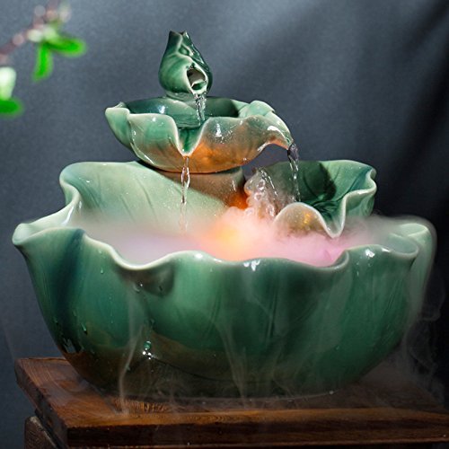 FEI&S Ceramic Flowing Water humidifier living room desk creative Gifts, Home Decor is part #13