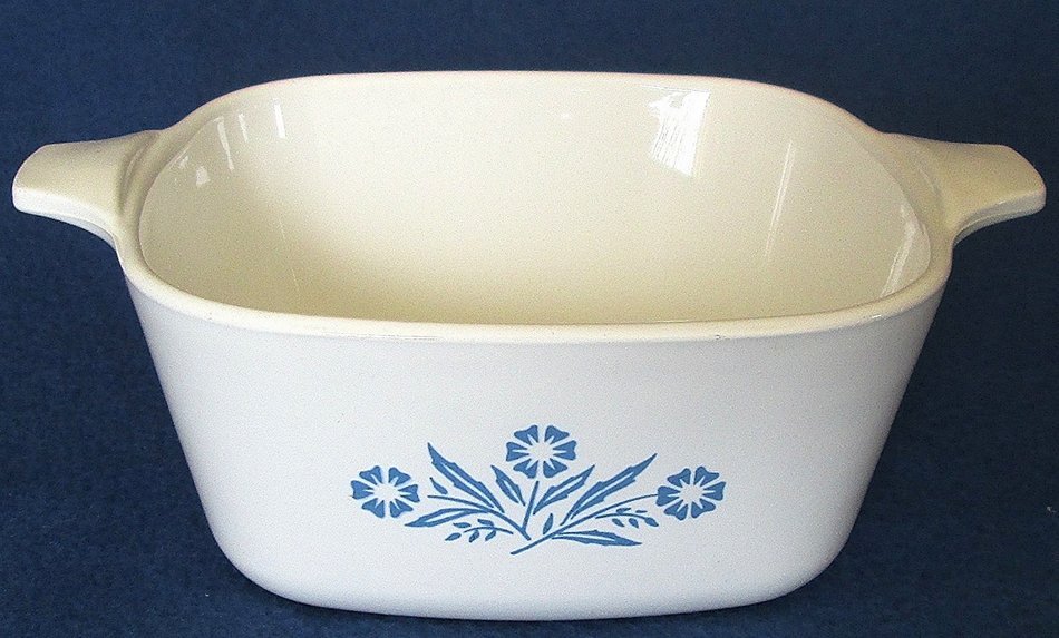 Corning Ware Blue Cornflower P-43-B 22 Oz Individual Casserole - No Lid