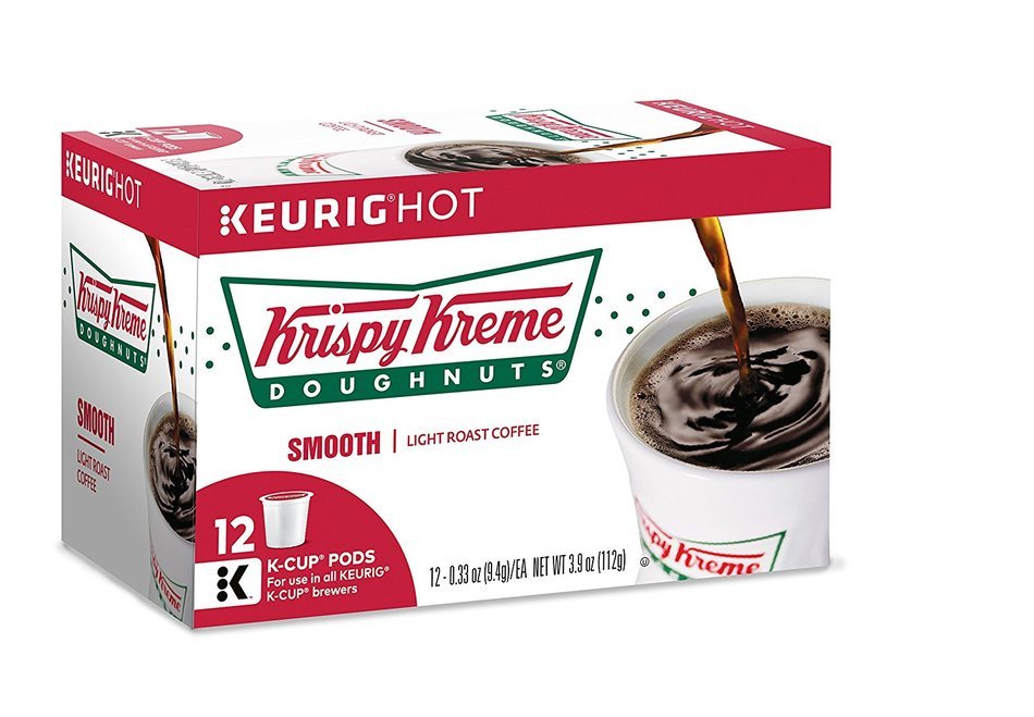 Krispy Kreme Smooth Keurig K-Cups Coffee, 12 Count