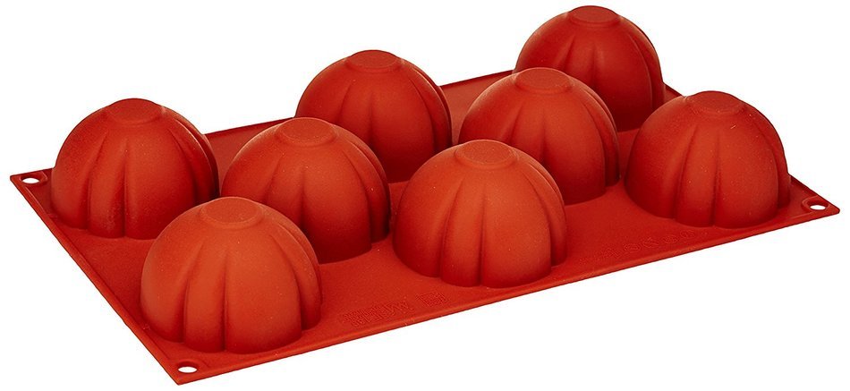 Silikomart Bloom Cake Mould, 64mm, Terracotta