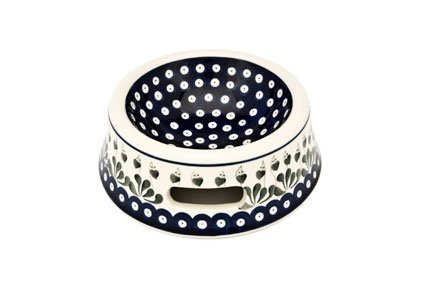 Polish Pottery Alyce Cat Bowl