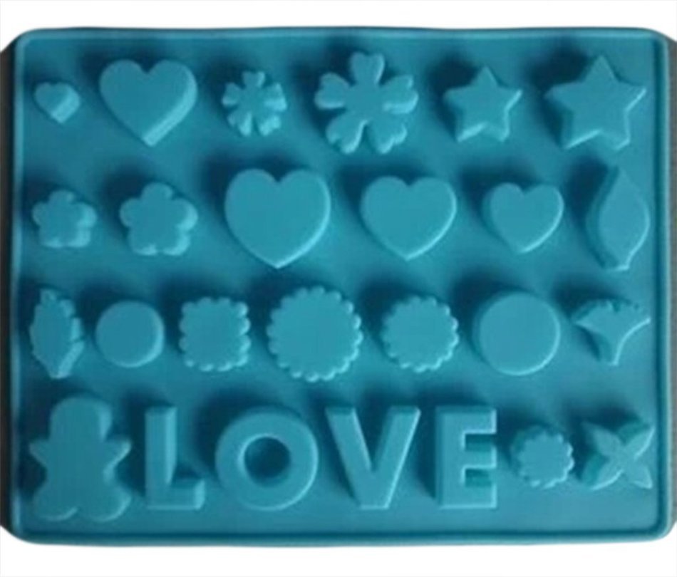 AmaranTeen - Silicone mold chocolate ice mould cake tools