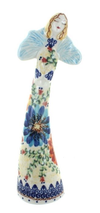 Polish Pottery Autumn Burst Angel