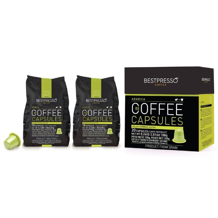 Nespresso Compatible Gourmet Coffee Capsules-60 Pod Variety Pack for Original Line Nespresso Machine -Bestpresso... N7