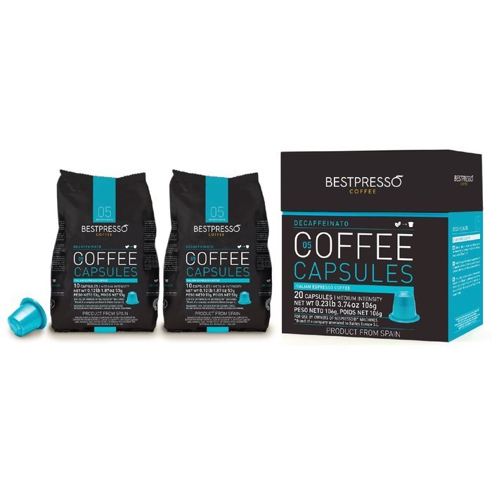 Nespresso Compatible Gourmet Coffee Capsules-60 Pod Variety Pack for Original Line Nespresso Machine -Bestpresso... N10