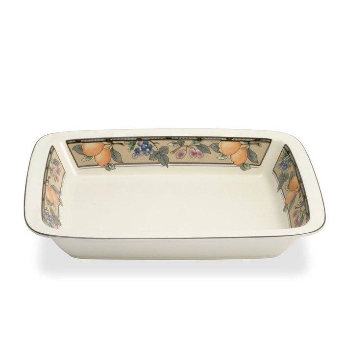 Mikasa Garden Harvest Lasagna Dish, 13-Inch by 10-Inch
