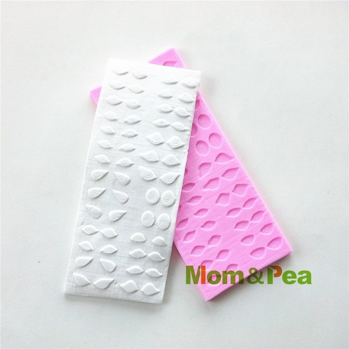 Mom&pea 0522 Eyes Lace Shaped Silicone Mould for Fondant Cake Sugar Paste Cake Decoration 3d Cake Toppers Mold... N2