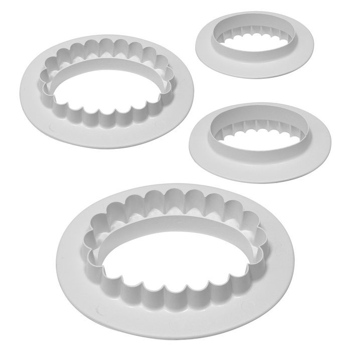 Cutters, Oval, 4-Pack