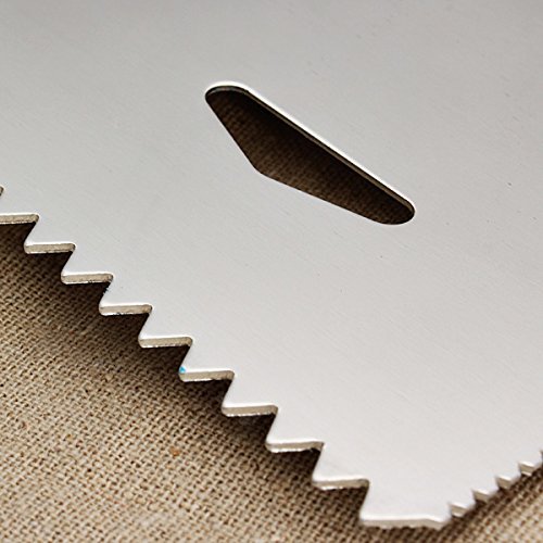 Bluelover Aluminum Cake Cream Scraper Baking Tool Cake Decorating Tool N8
