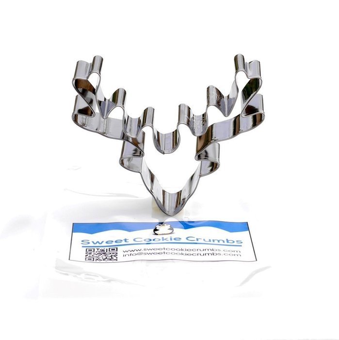 Deer Head Cookie Cutter - Stainless Steel