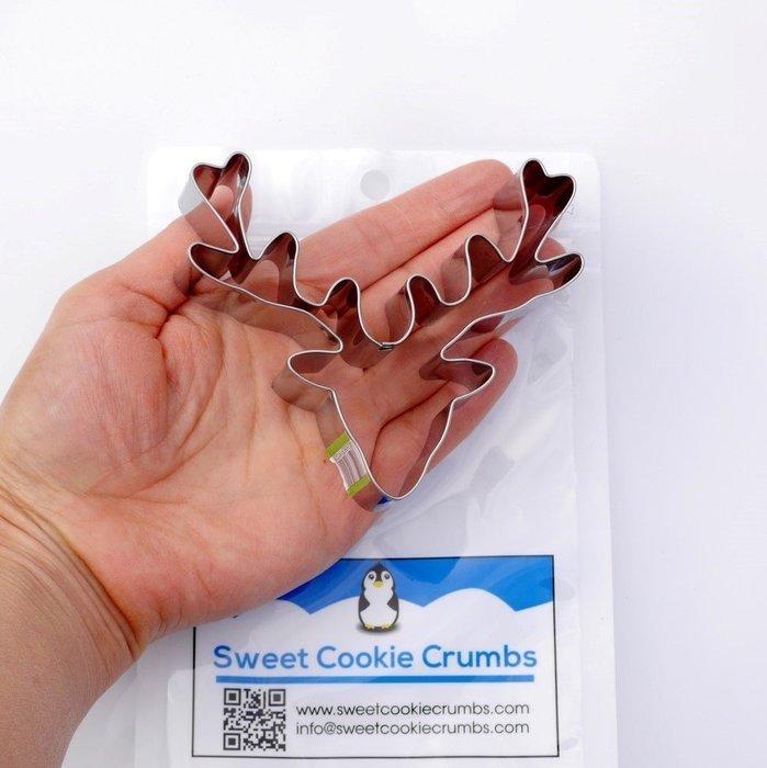 Deer Head Cookie Cutter - Stainless Steel N2