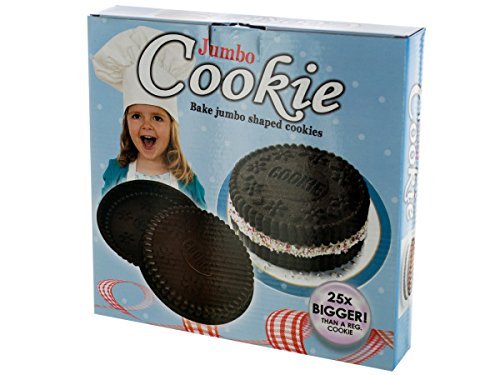 Bulk Buys Silicone Jumbo Cookie Cake Mold Set - 4-PK