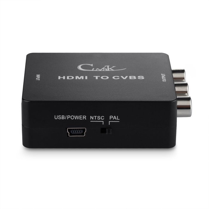 Cingk HDMI To 3RCA Composite Video Audio AV/CVBS Component Converter Adapter with High Speed HDMI Cable, RCA Cable N6