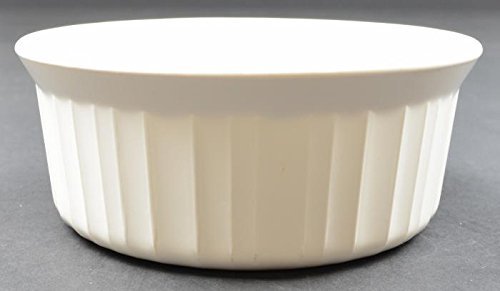 Corning French White Individual Casserole Dish, No Lid