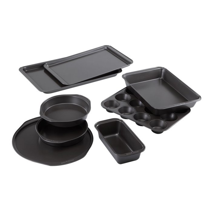 Bakers Secret SIG08A Signature 8-Pc Bakeware Set
