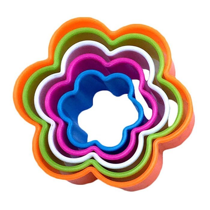Jojoshine star,heart,round Fondant Cake Cookie Sugarcraft Cutter Decorating Mold Set N5