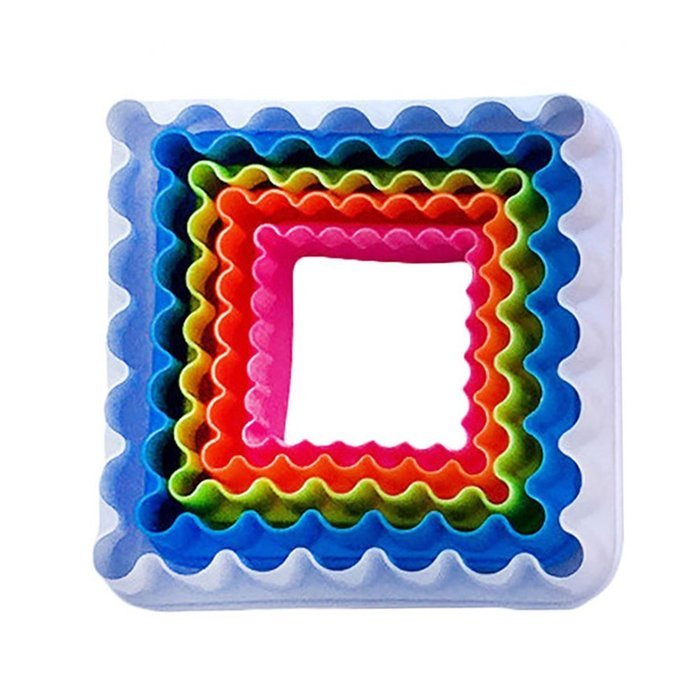 Jojoshine star,heart,round Fondant Cake Cookie Sugarcraft Cutter Decorating Mold Set N6