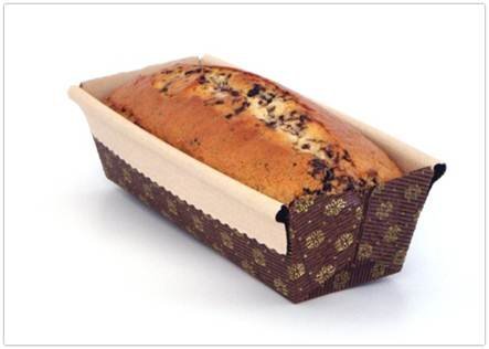 Rectangular Paper Loaf Baking Mold 9.4''x 3.15''x 2.75'' (Pack of 280)