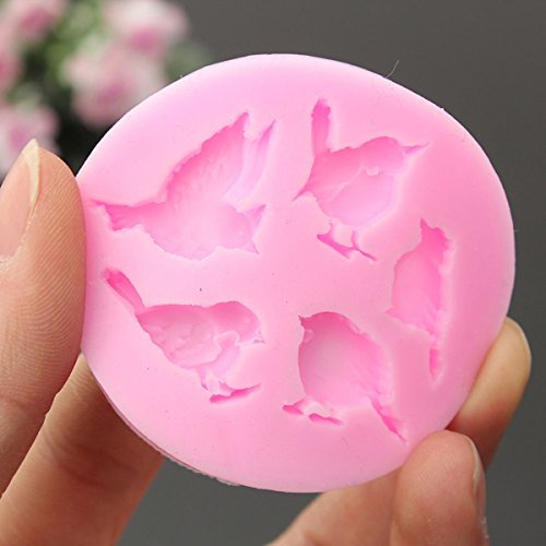 New Bird Silicone Fondant Cake Mold Chocolate Mould Kitchen Baking Tools N4