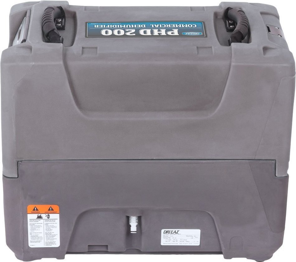 Drieaz F515 PHD 200 Compact Dehumidifier, 12.5" Width, Gray N3