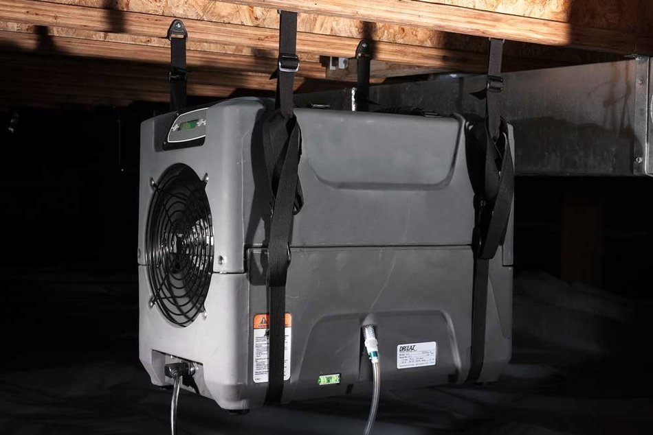 Drieaz F515 PHD 200 Compact Dehumidifier, 12.5" Width, Gray N4