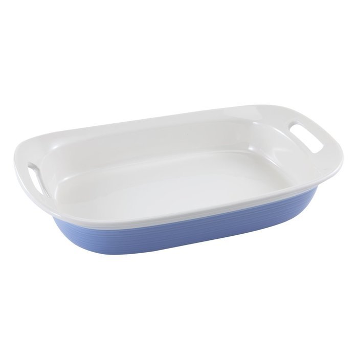 Corningware Etch Blue Cornflower 3-qt Oblong Dish