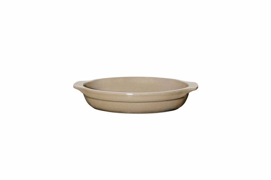 Emile Henry Made In France 1/2-Quart Oval Gratin, Sand